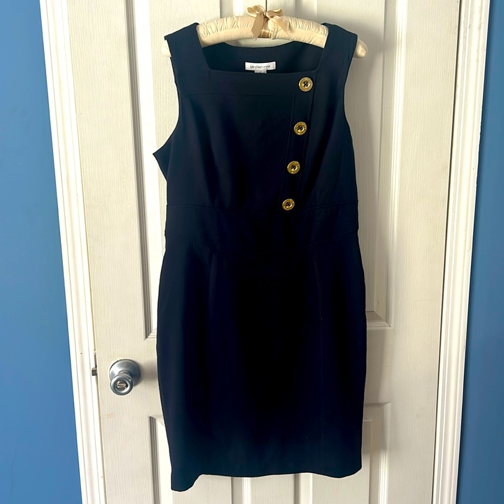 Liz Claiborne Navy Dress 12